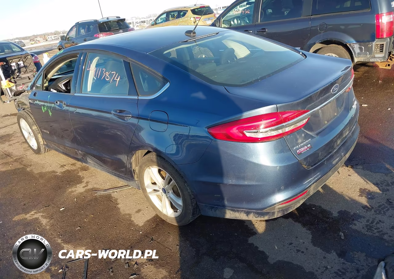 2018 Ford Fusion Hybrid Se VIN:3FA6P0LU0JR234828 - 3