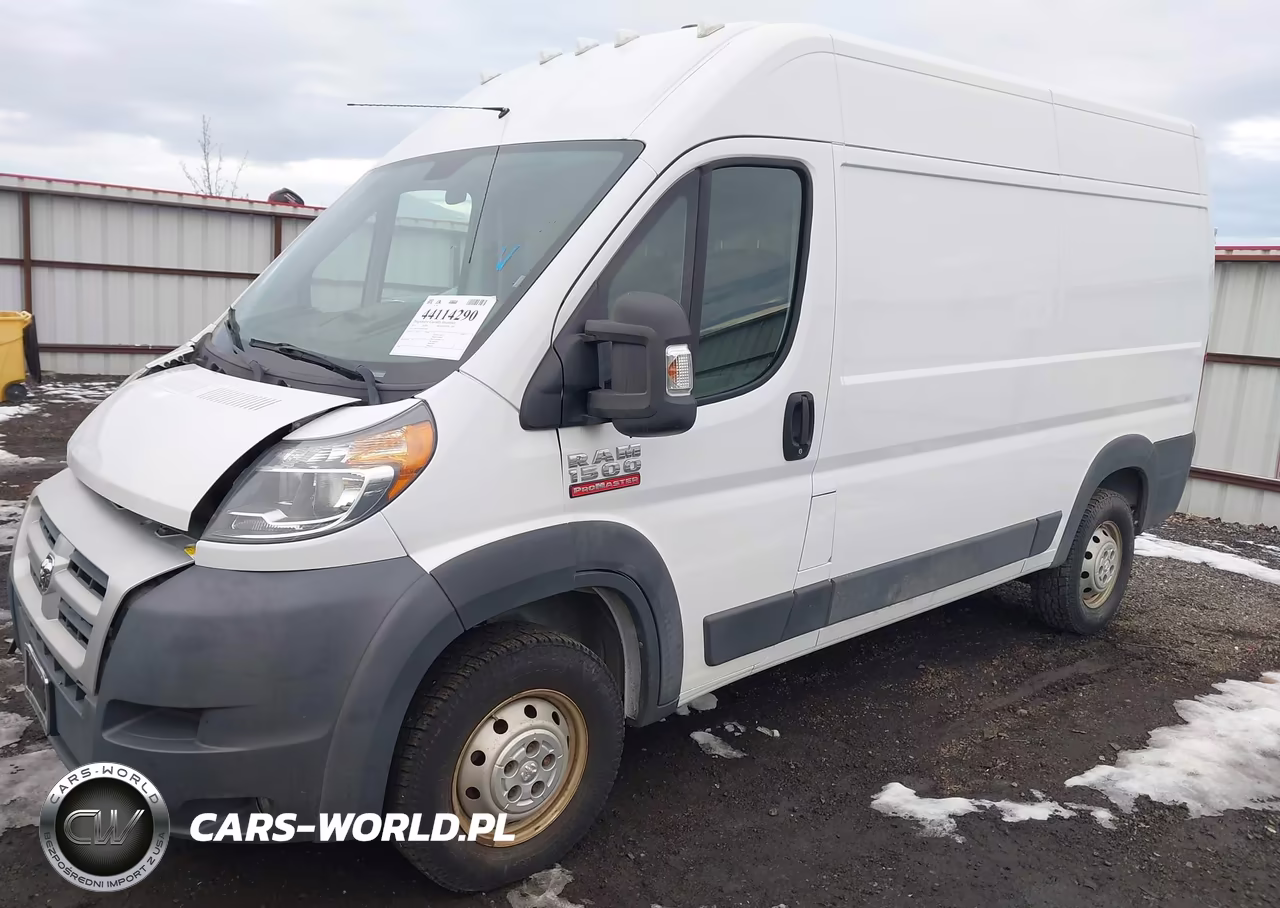 2015 Ram Promaster 1500 VIN:3C6TRVBG8FE501400 - 2