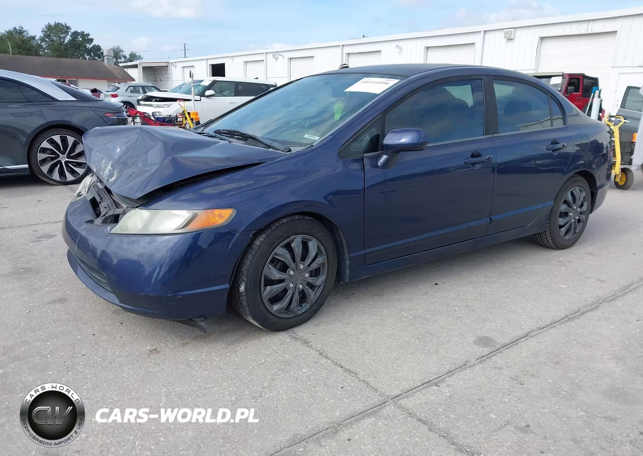 2008 Honda Civic Lx VIN:1HGFA16558L059993 - 2