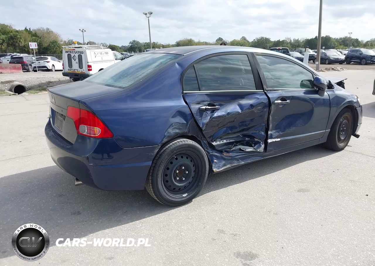 2008 Honda Civic Lx VIN:1HGFA16558L059993 - 4