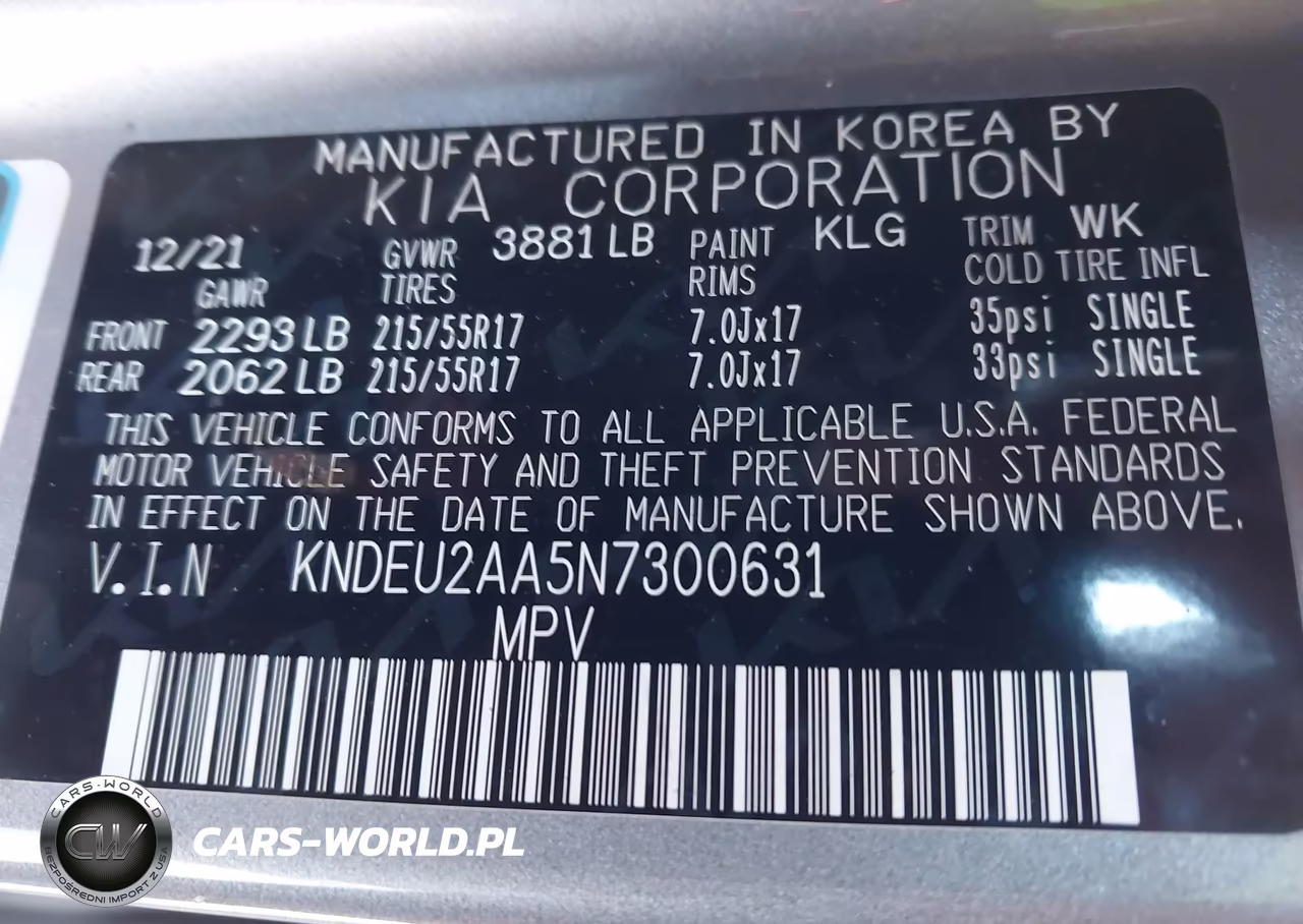 2022 Kia Seltos S VIN:KNDEU2AA5N7300631 - 9