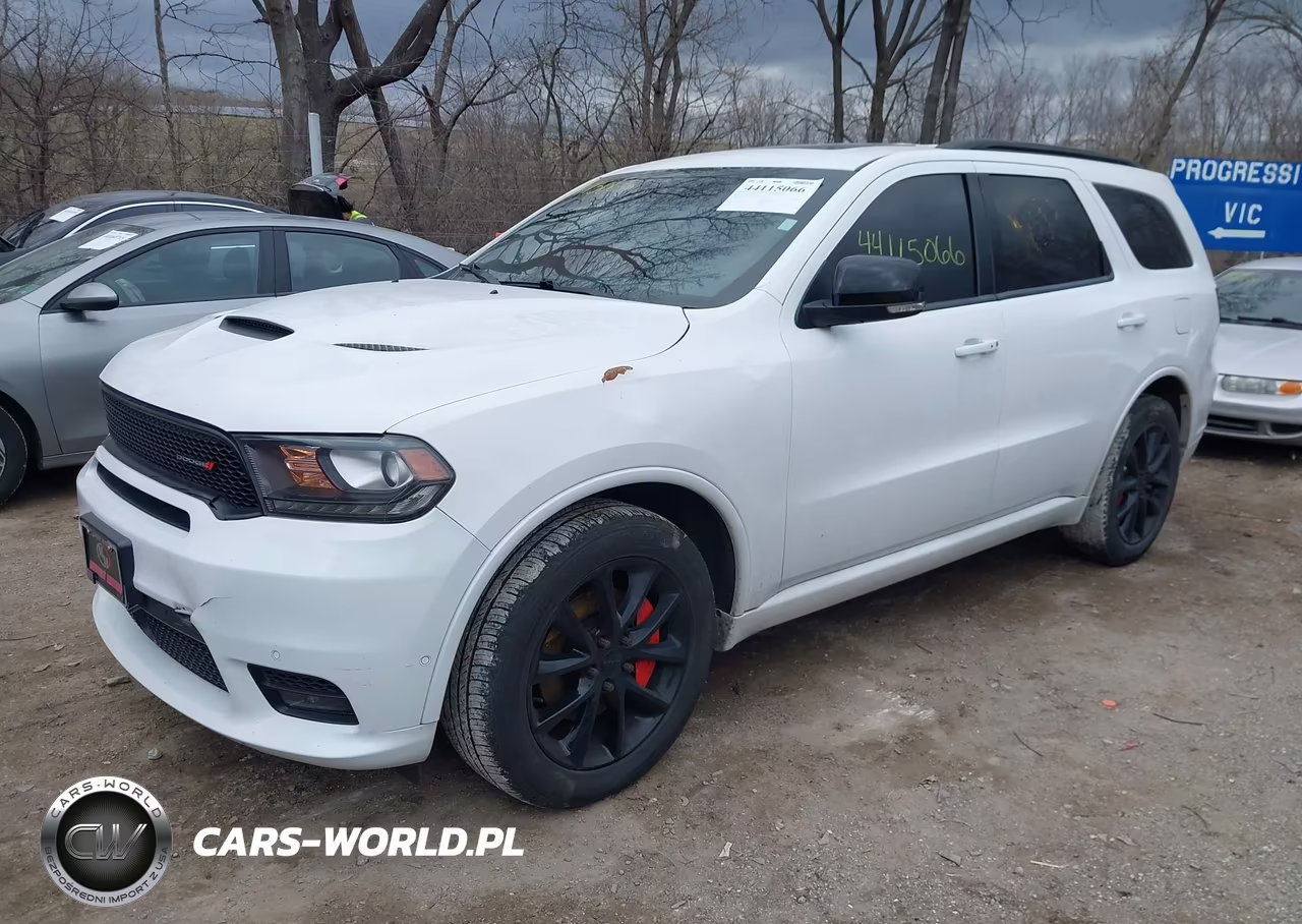 2018 Dodge Durango R-T Awd VIN:1C4SDJCT9JC160838 - 2