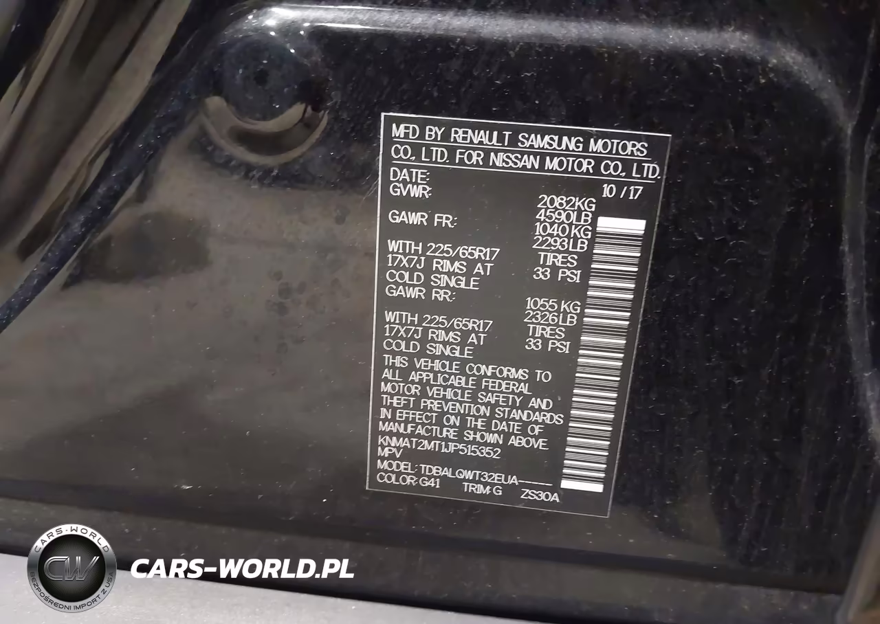 2018 Nissan Rogue Sv VIN:KNMAT2MT1JP515352 - 9