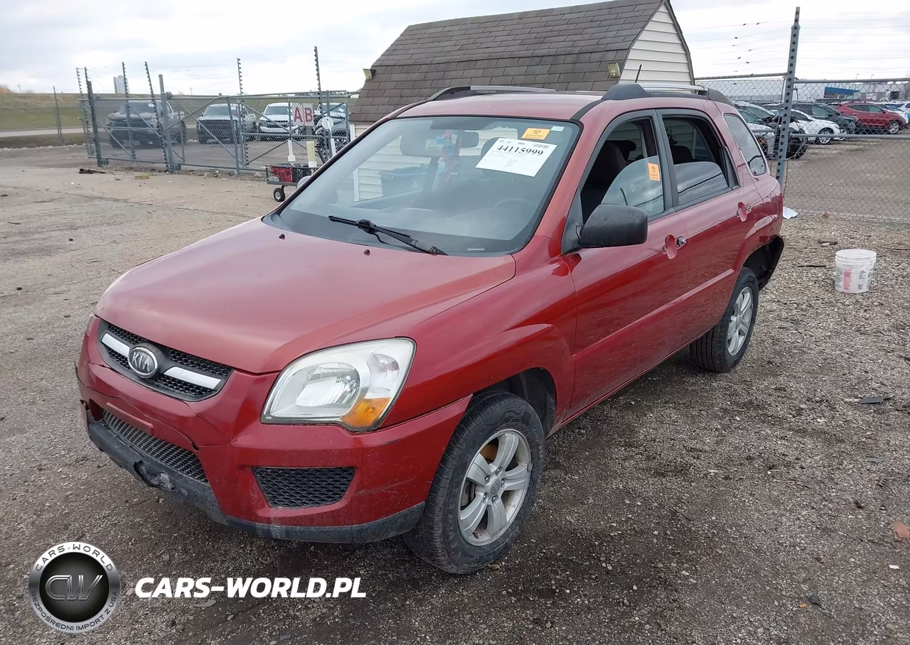 2010 Kia Sportage Lx VIN:KNDKG3A45A7722192 - 2