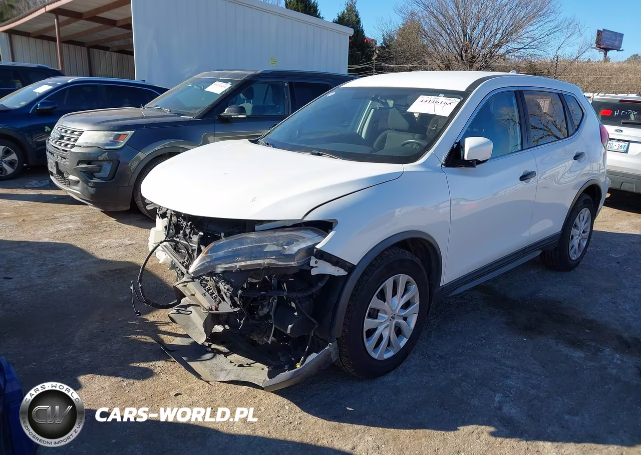 2017 Nissan Rogue S VIN:KNMAT2MV5HP549497 - 2