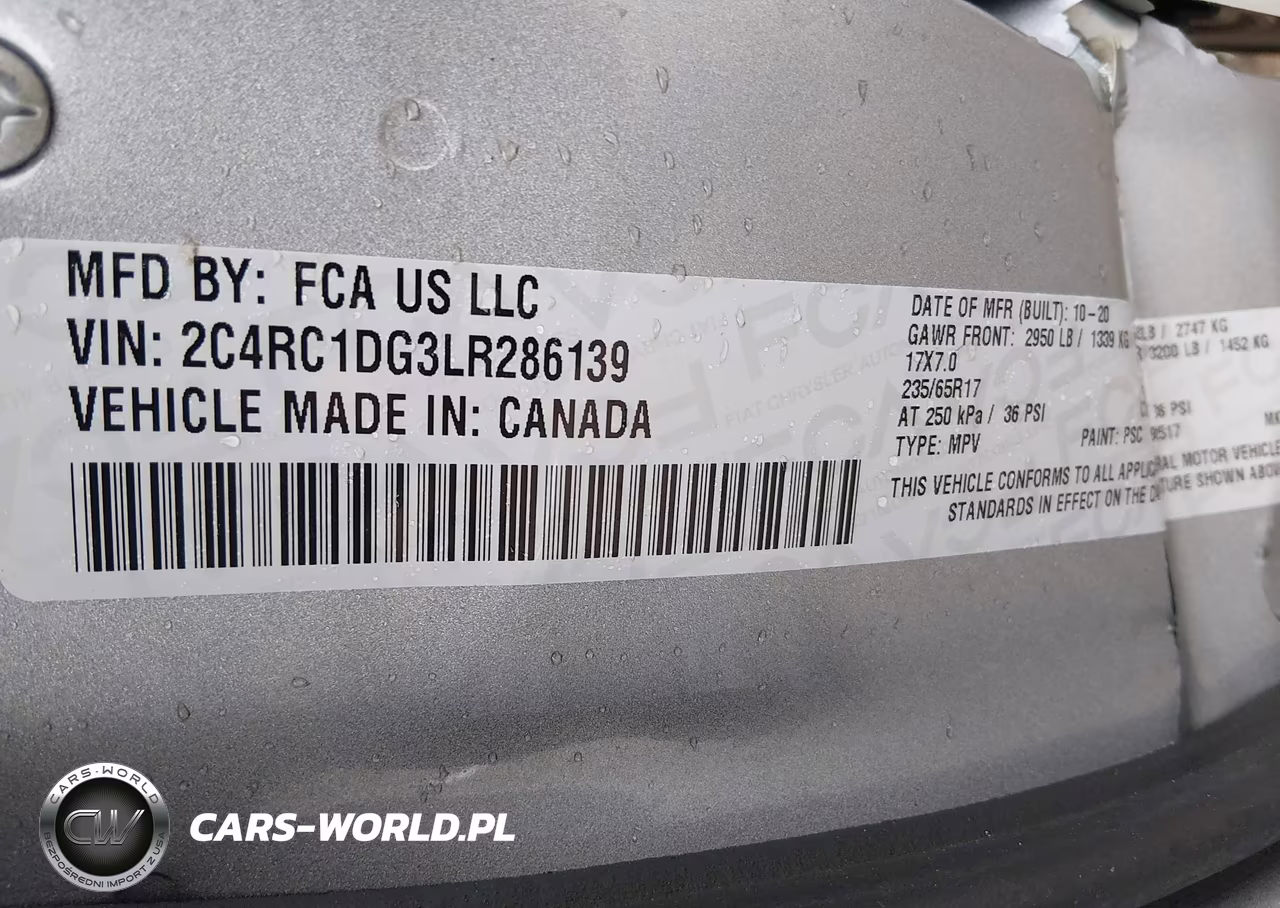 2020 Chrysler Voyager Lxi VIN:2C4RC1DG3LR286139 - 9