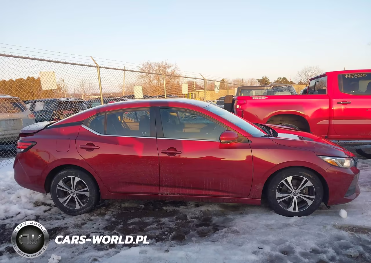 2020 Nissan Sentra Sv Xtronic Cvt VIN:3N1AB8CV6LY281979 - 14