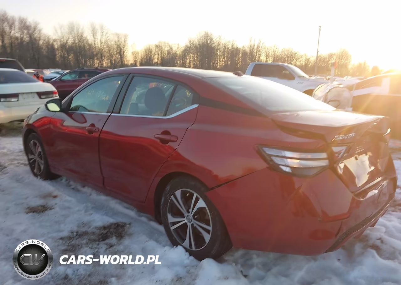 2020 Nissan Sentra Sv Xtronic Cvt VIN:3N1AB8CV6LY281979 - 3