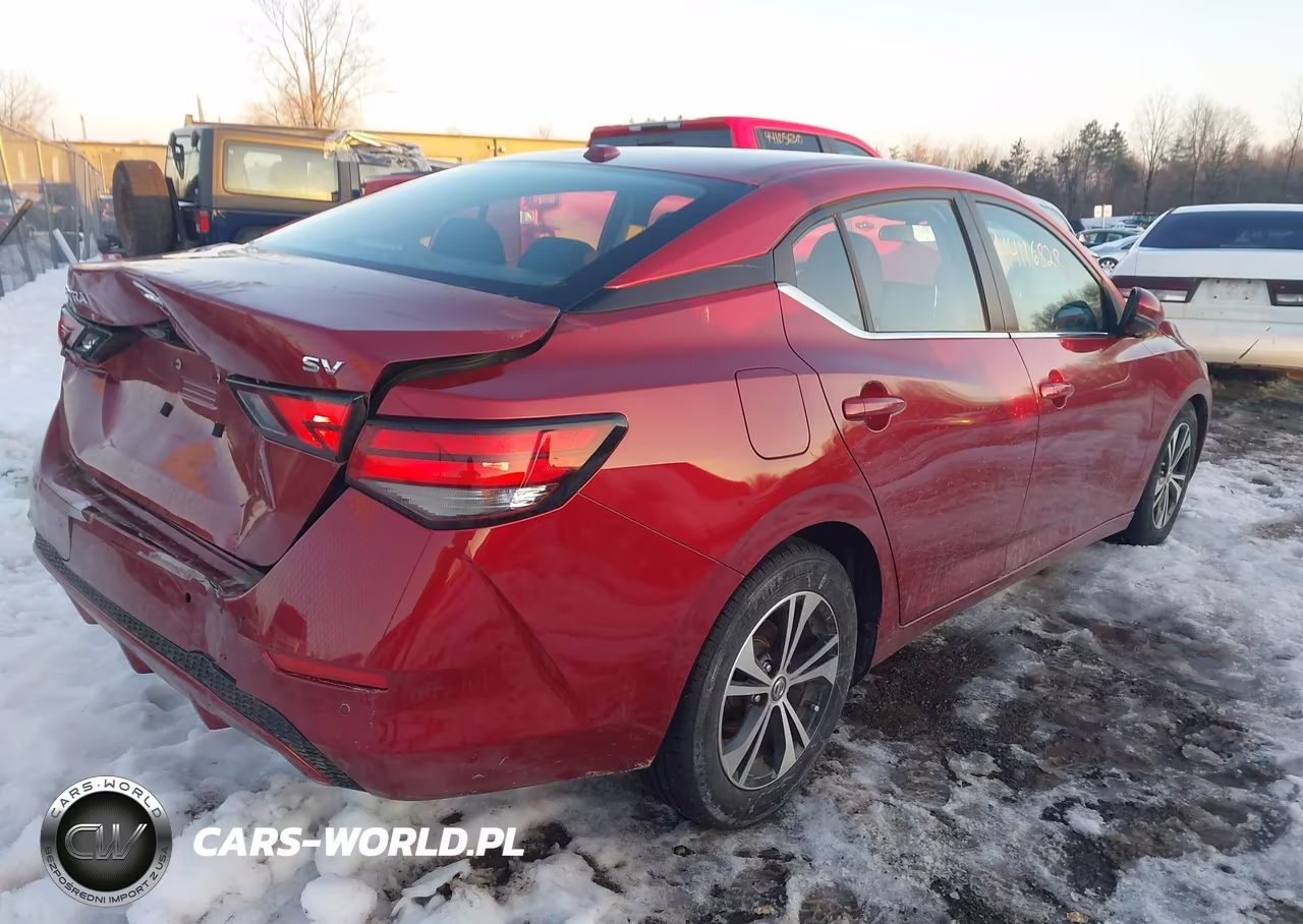 2020 Nissan Sentra Sv Xtronic Cvt VIN:3N1AB8CV6LY281979 - 4
