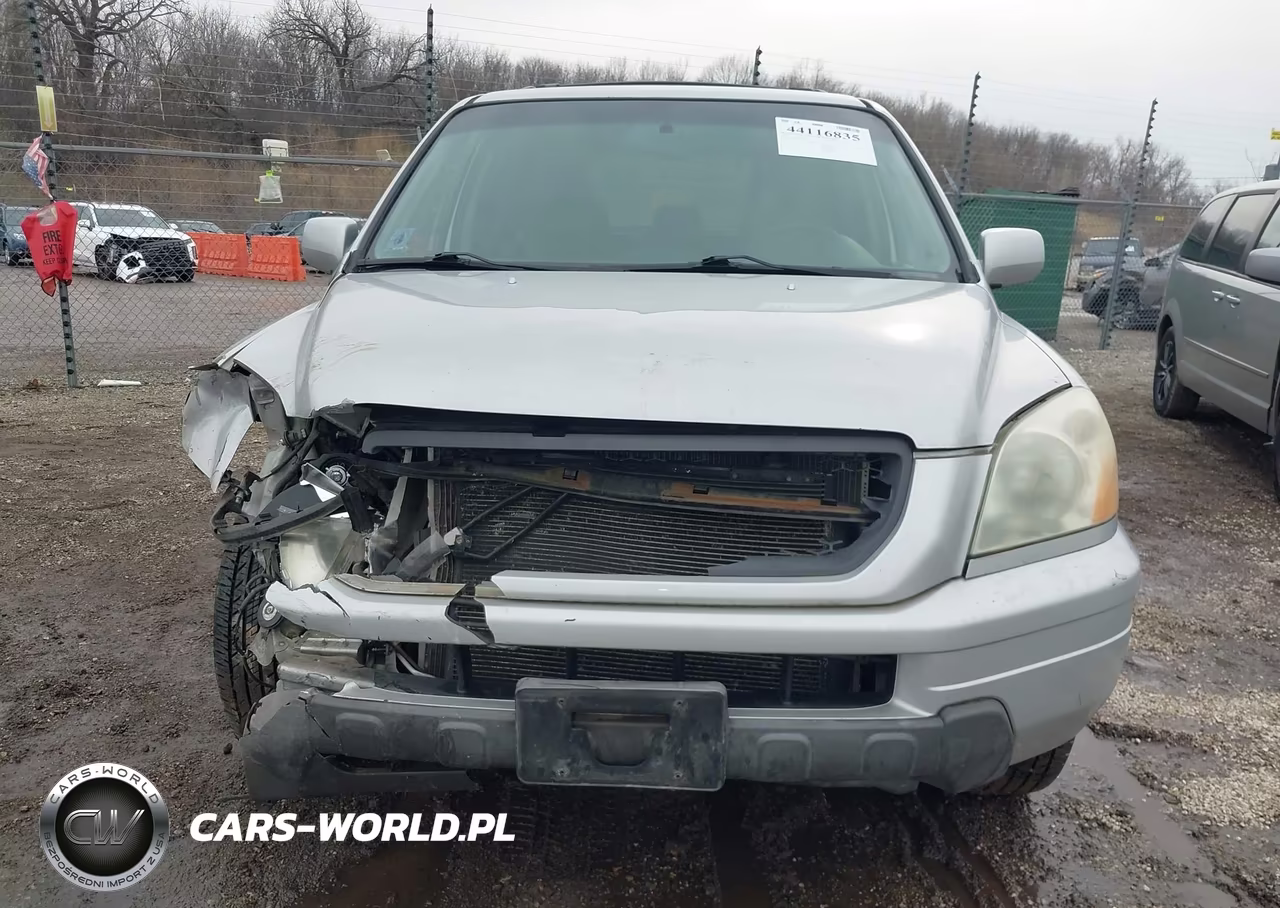 2004 Honda Pilot Ex-L VIN:2HKYF18584H613239 - 12