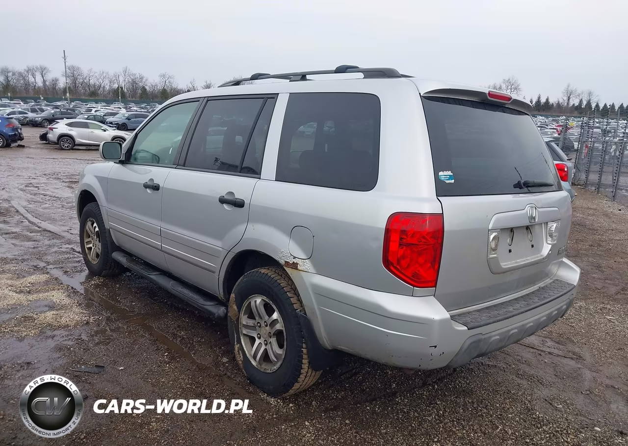 2004 Honda Pilot Ex-L VIN:2HKYF18584H613239 - 3