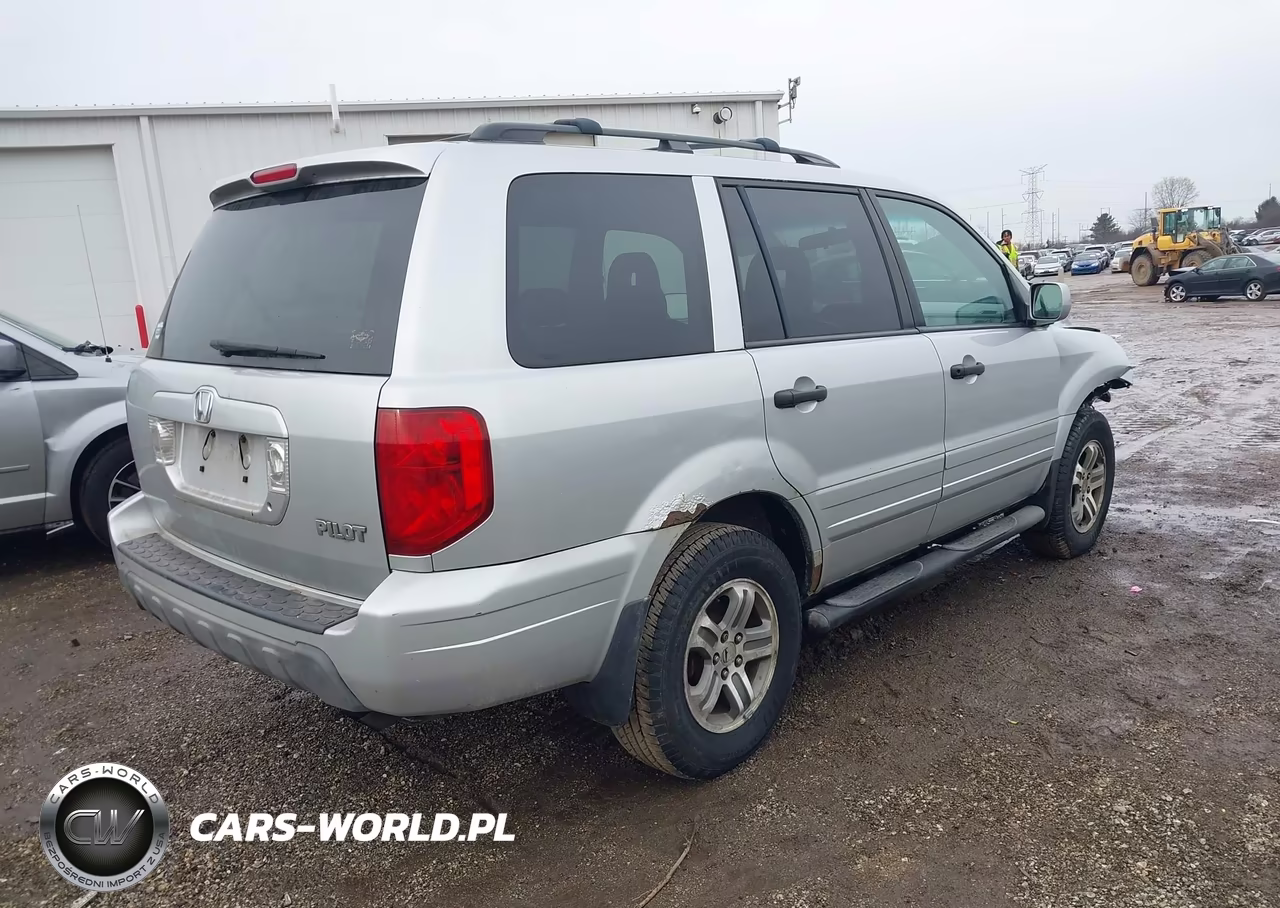 2004 Honda Pilot Ex-L VIN:2HKYF18584H613239 - 4