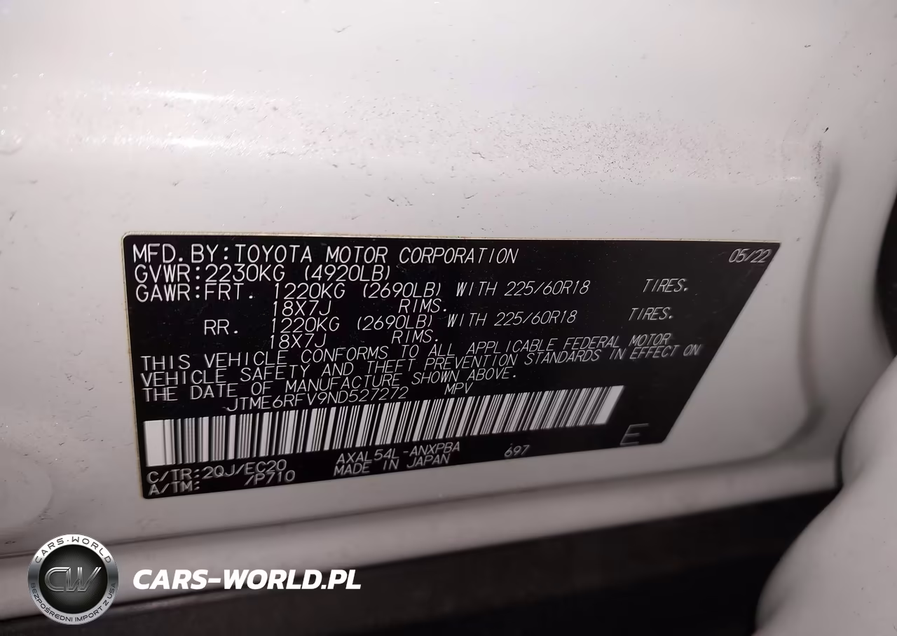 2022 Toyota Rav4 Hybrid Xse VIN:JTME6RFV9ND527272 - 9