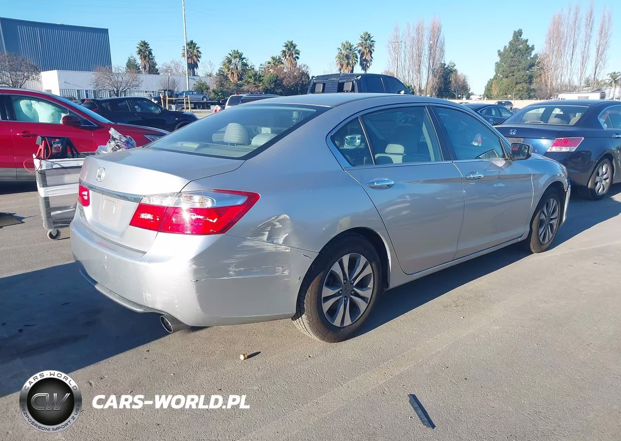 2014 Honda Accord Lx VIN:1HGCR2F30EA121825 - 4