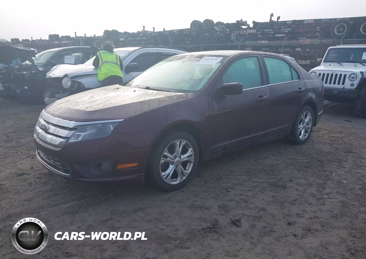 2012 Ford Fusion Se VIN:3FAHP0HA2CR406237 - 2