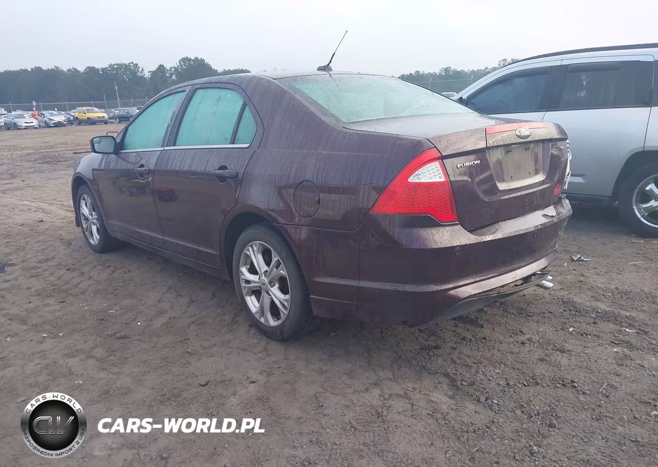 2012 Ford Fusion Se VIN:3FAHP0HA2CR406237 - 3