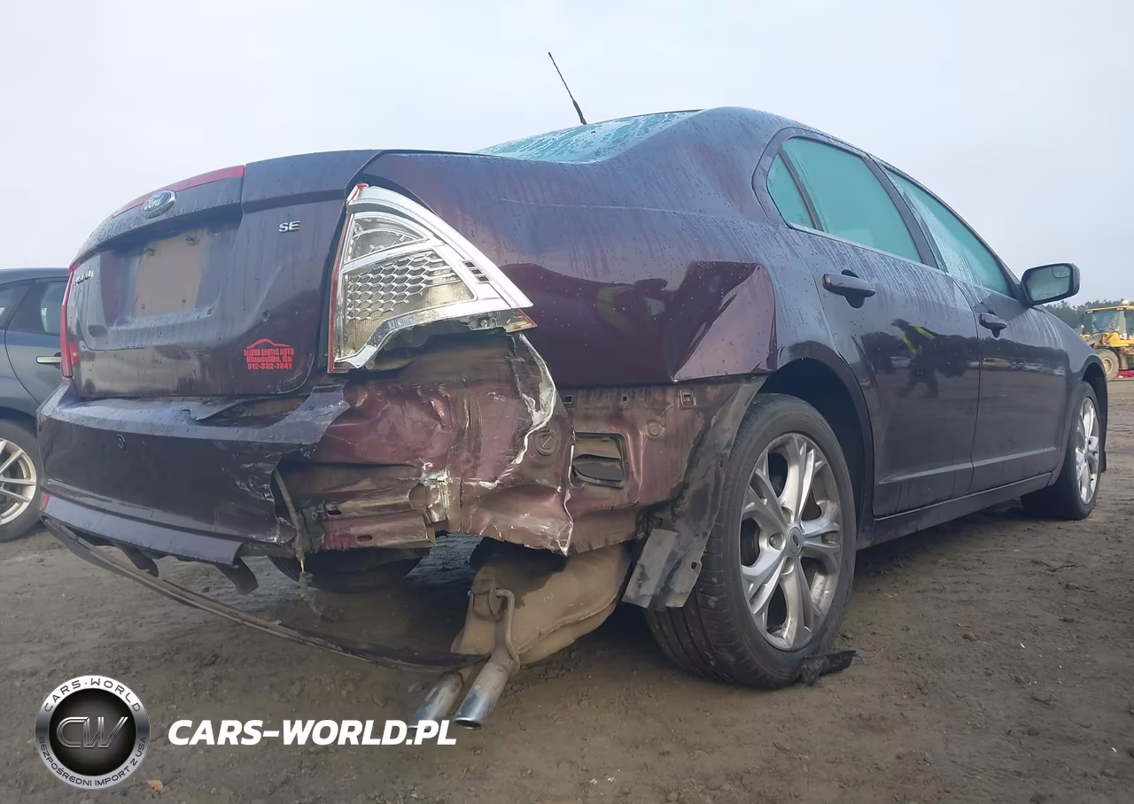 2012 Ford Fusion Se VIN:3FAHP0HA2CR406237 - 6