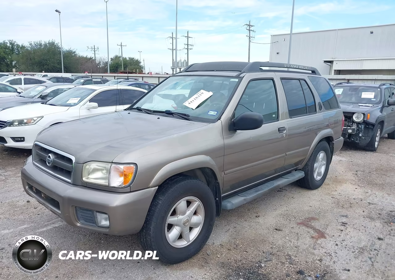 2002 Nissan Pathfinder Se VIN:JN8DR09Y62W706703 - 2