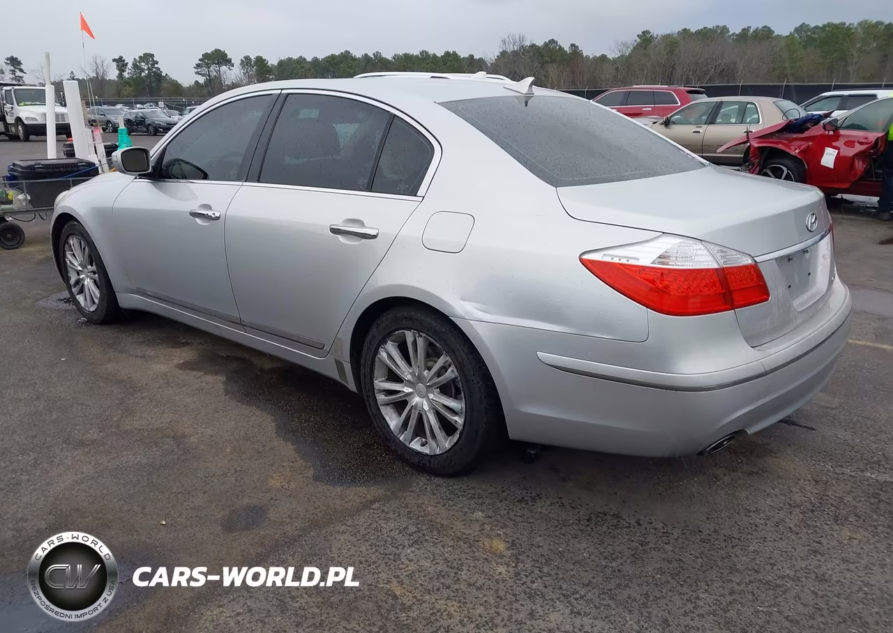 2009 Hyundai Genesis 4.6 VIN:KMHGC46F49U037935 - 3