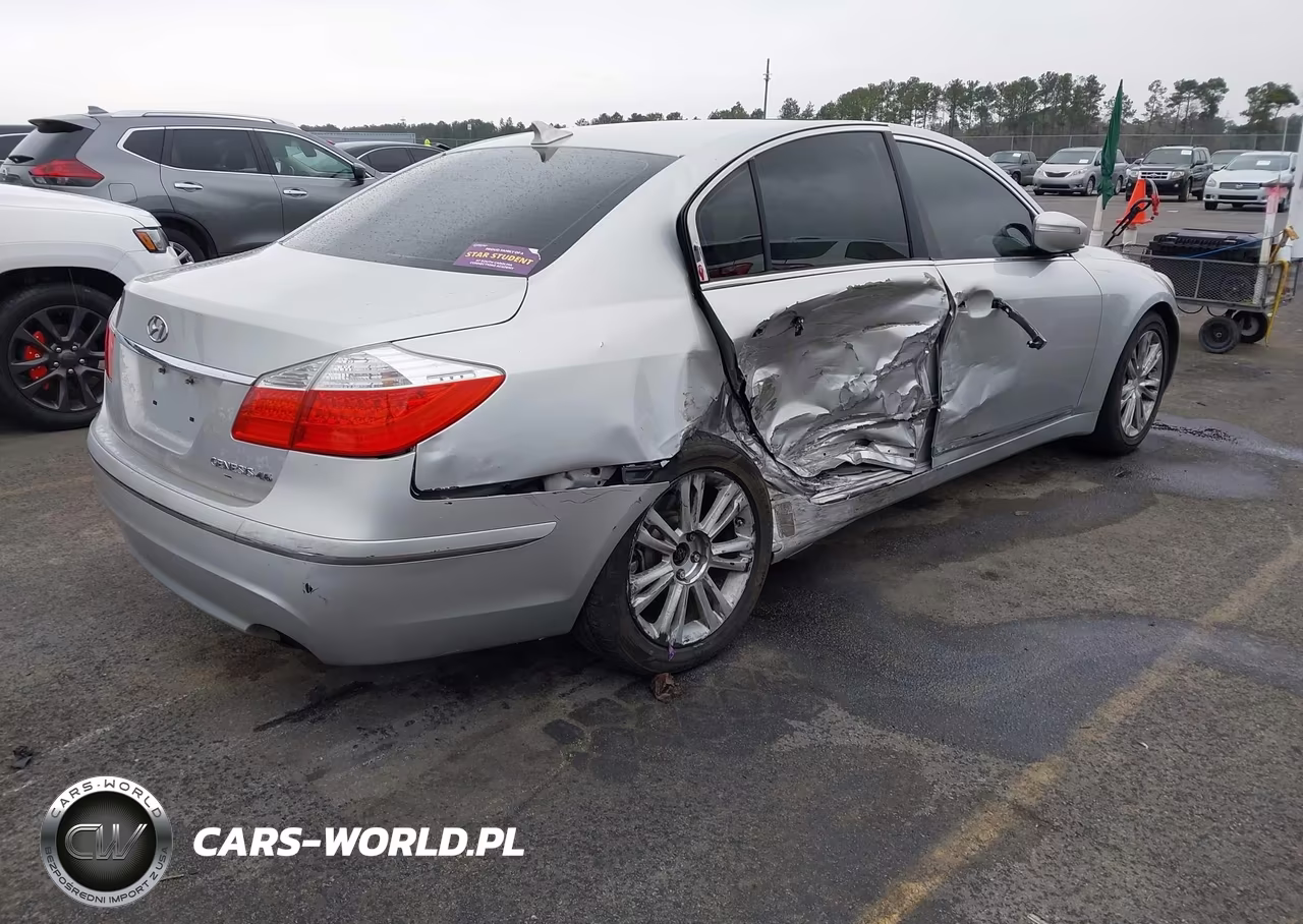2009 Hyundai Genesis 4.6 VIN:KMHGC46F49U037935 - 4