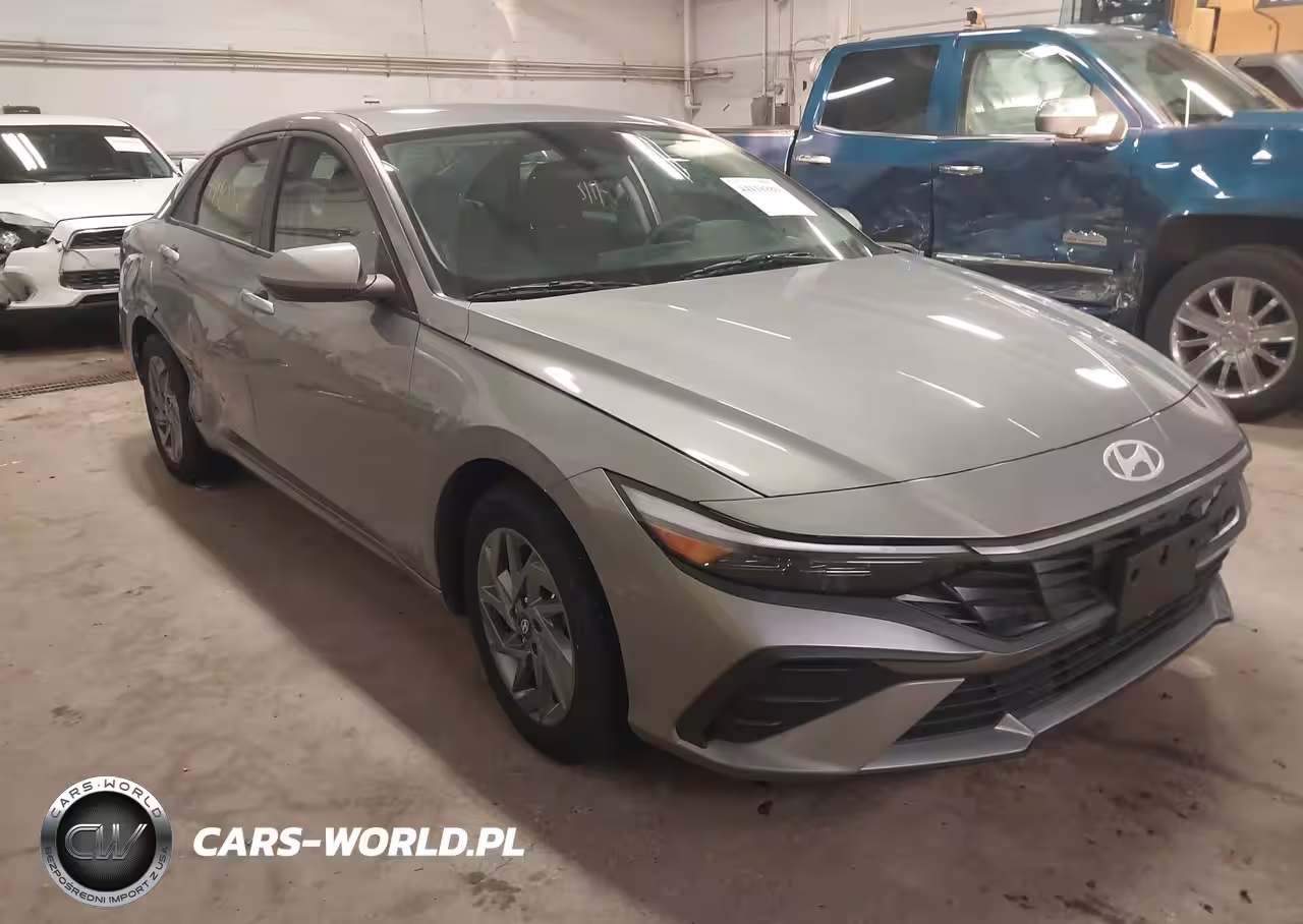 2025 Hyundai Elantra Hybrid Blue