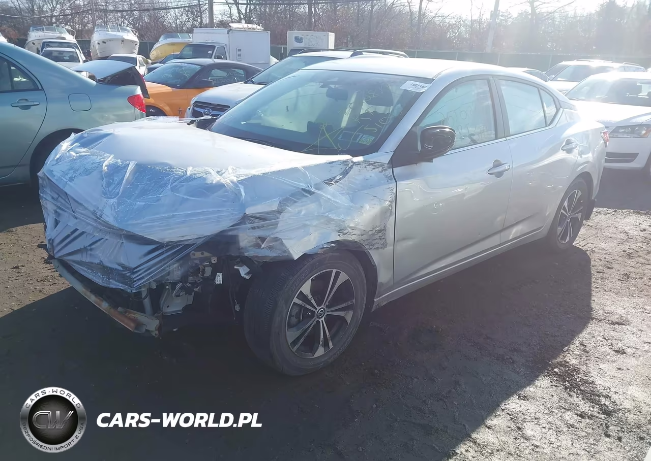 2021 Nissan Sentra Sv Xtronic Cvt VIN:3N1AB8CV6MY323407 - 2
