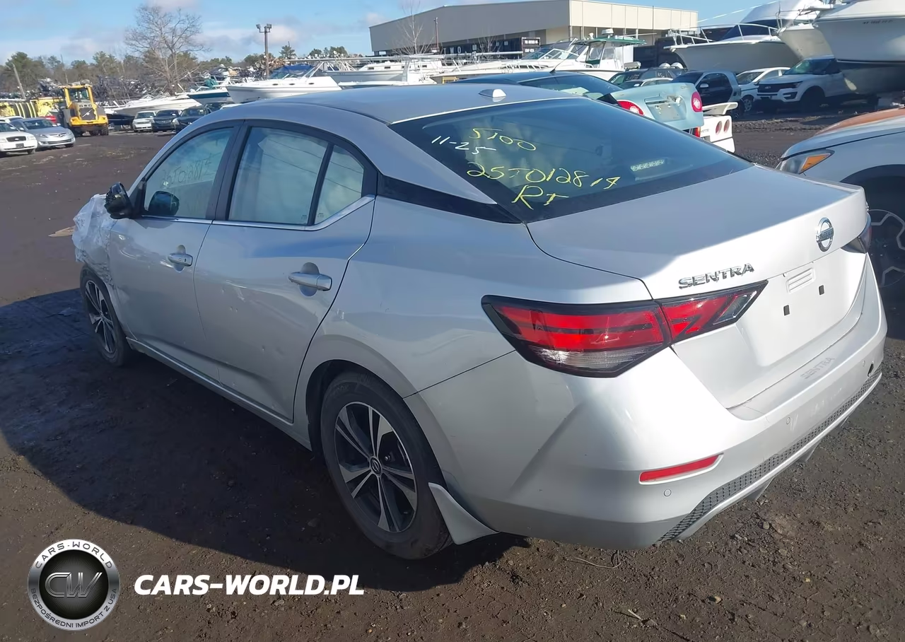 2021 Nissan Sentra Sv Xtronic Cvt VIN:3N1AB8CV6MY323407 - 3