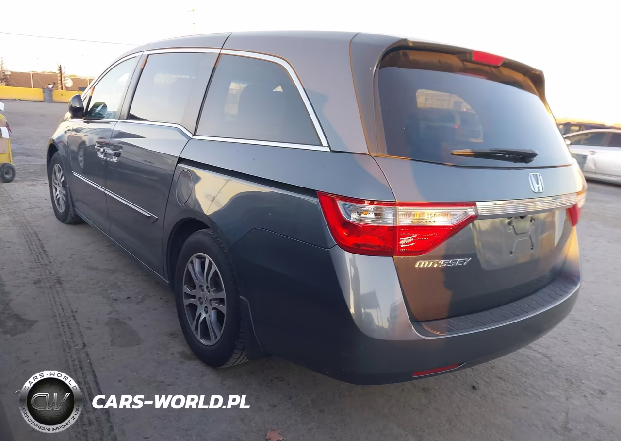 2012 Honda Odyssey Ex-L VIN:5FNRL5H69CB100530 - 3