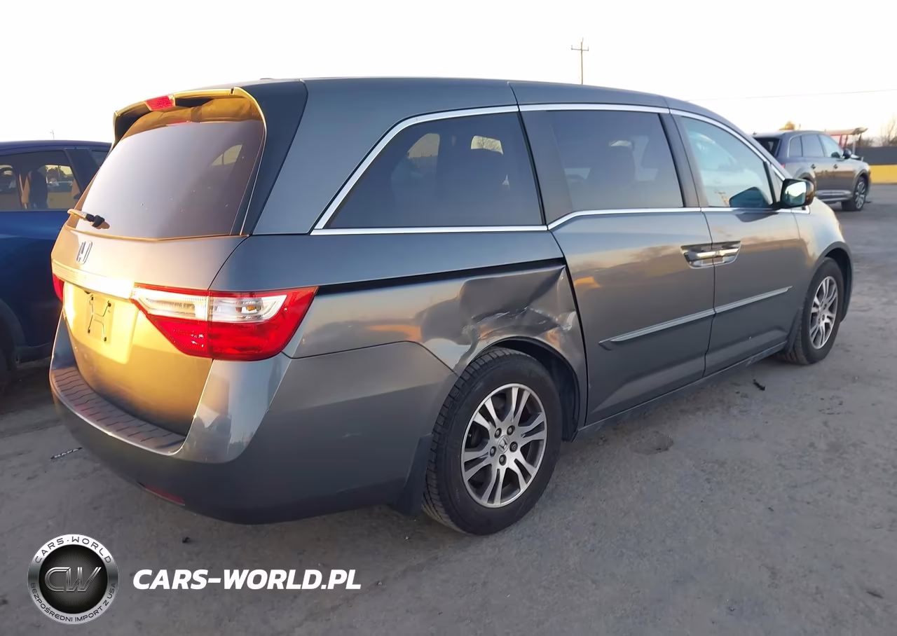 2012 Honda Odyssey Ex-L VIN:5FNRL5H69CB100530 - 4