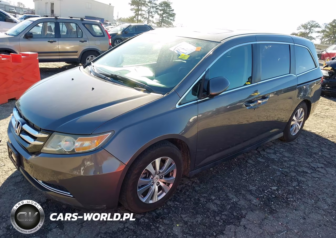 2015 Honda Odyssey Ex-L VIN:5FNRL5H60FB010316 - 2