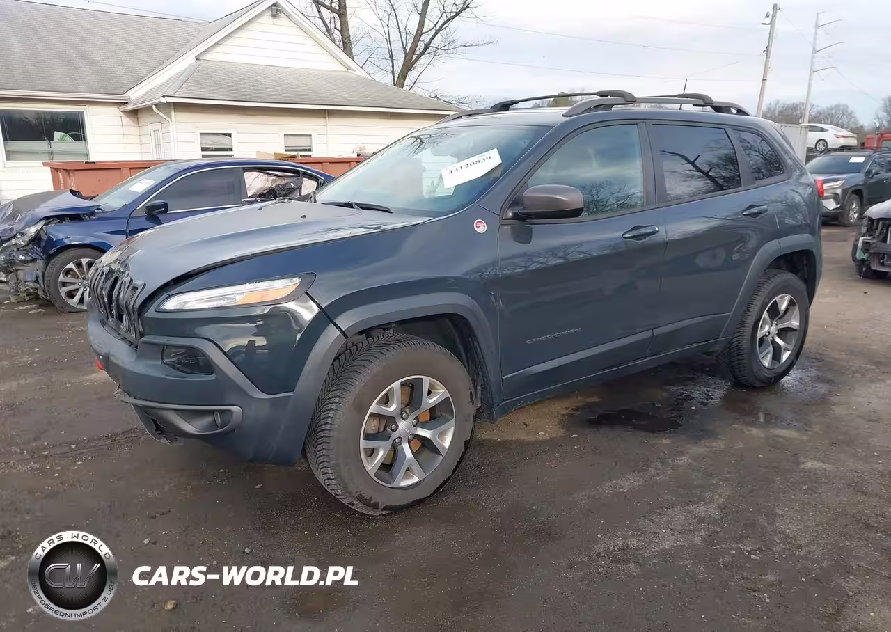 2017 Jeep Cherokee Trailhawk 4X4 VIN:1C4PJMBS0HW614086 - 2