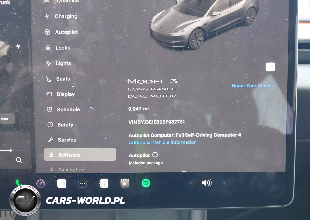 2025 Tesla Model 3 Long Range All-Wheel Drive VIN:5YJ3E1EB0SF982731 - 7