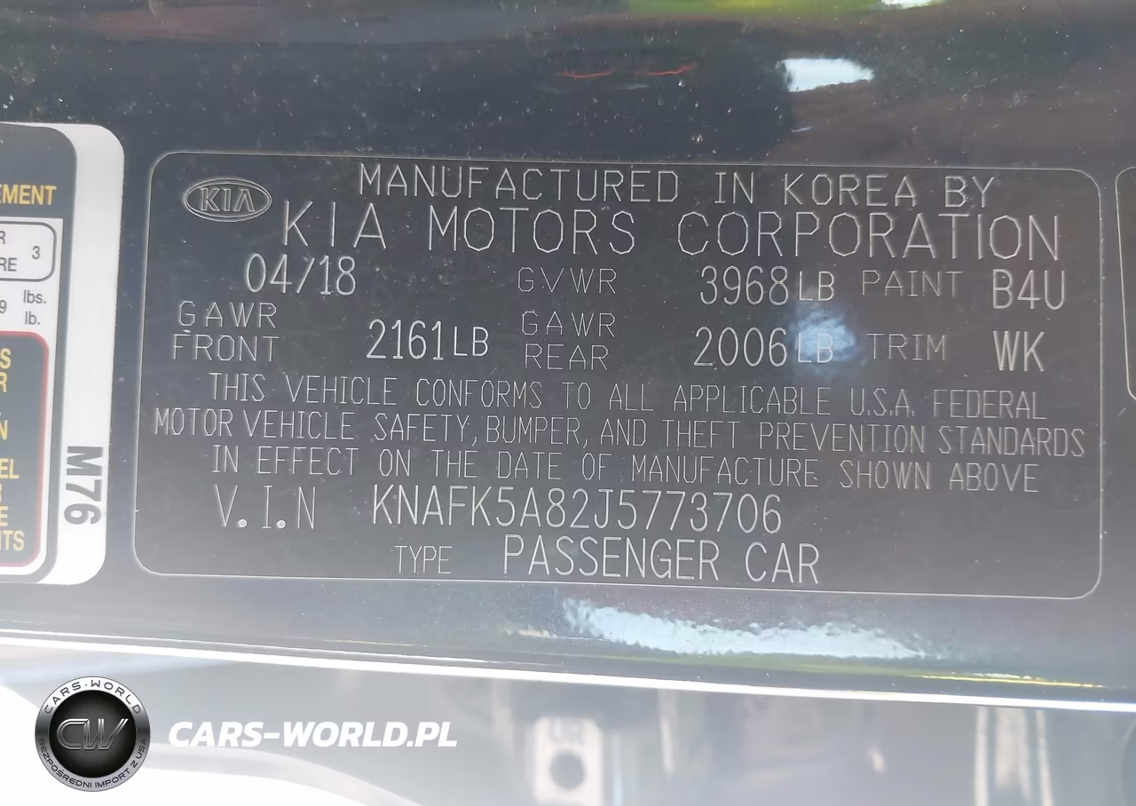 2018 Kia Forte Lx VIN:KNAFK5A82J5773706 - 9