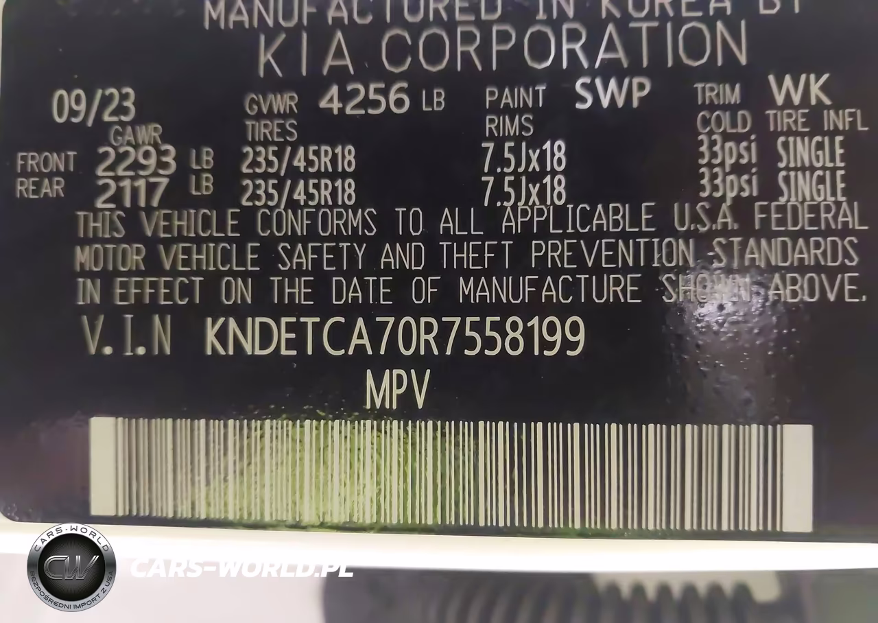 2024 Kia Seltos Sx Turbo VIN:KNDETCA70R7558199 - 9