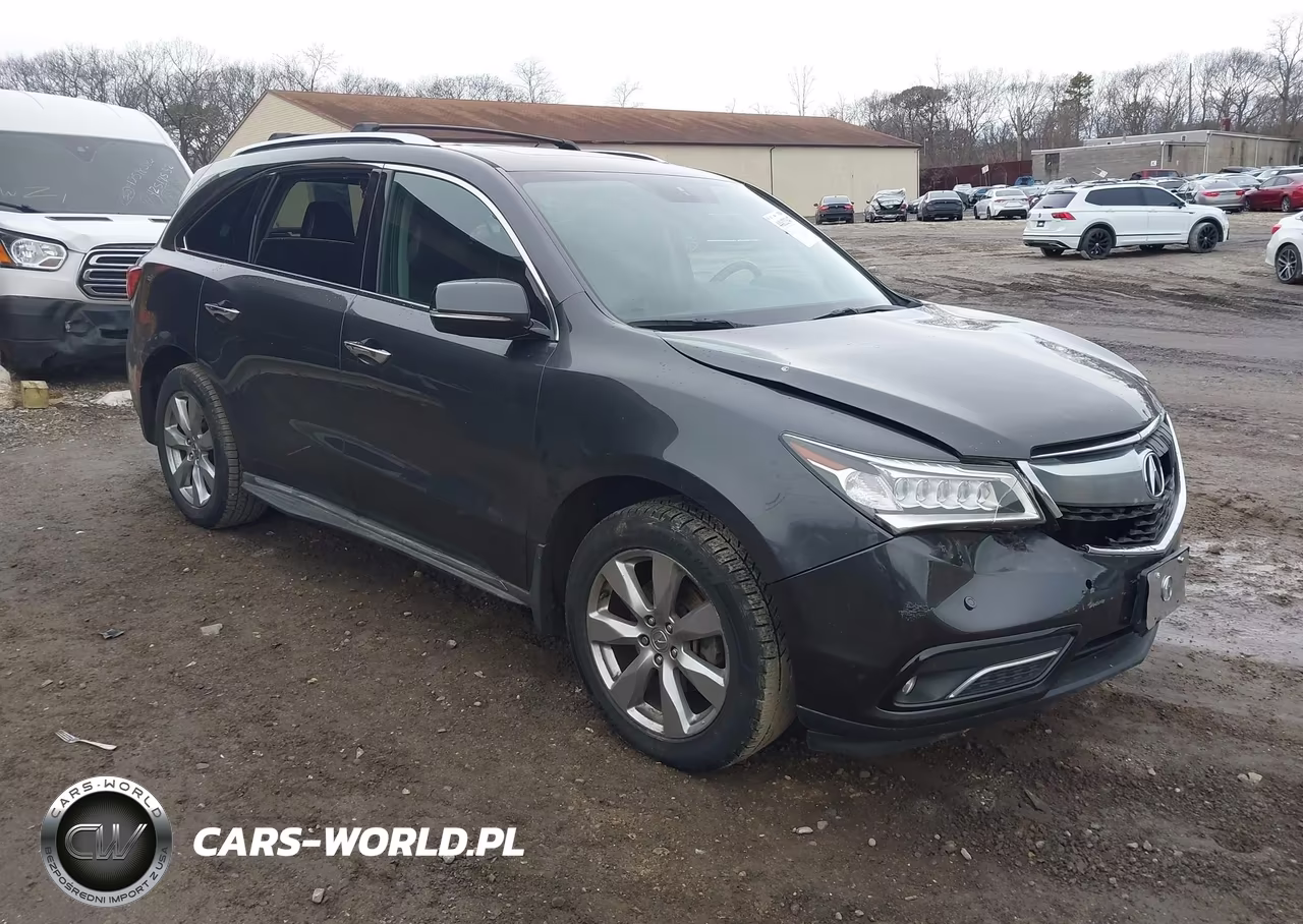 2015 Acura Mdx Advance Pkg W-Entertainment Pkg