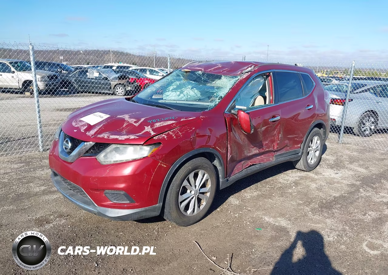 2014 Nissan Rogue Sv VIN:5N1AT2MT7EC751318 - 2