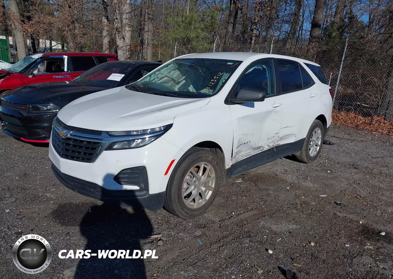 2022 Chevrolet Equinox Ls VIN:3GNAXHEV8NS168009 - 2