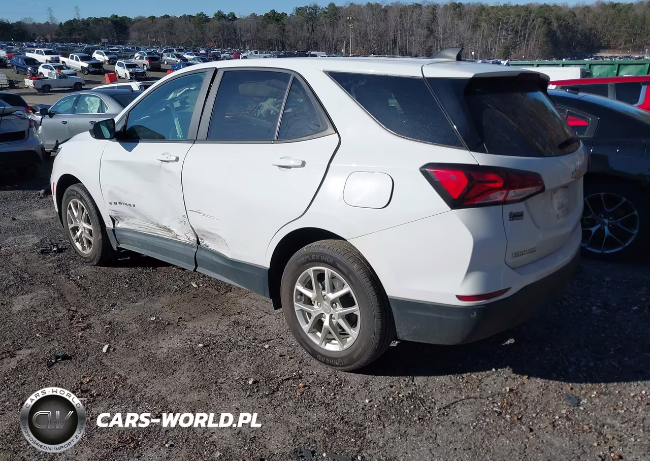 2022 Chevrolet Equinox Ls VIN:3GNAXHEV8NS168009 - 3