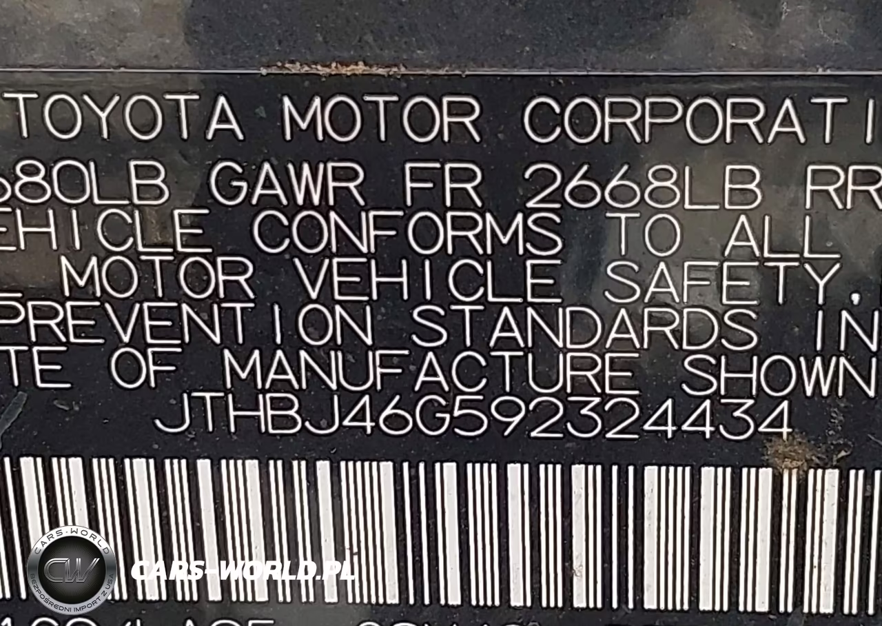 2009 Lexus Es 350 VIN:JTHBJ46G592324434 - 9