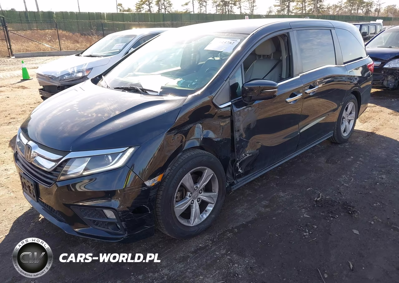 2020 Honda Odyssey Ex-L-Ex-L W-Navi Res VIN:5FNRL6H72LB020050 - 2