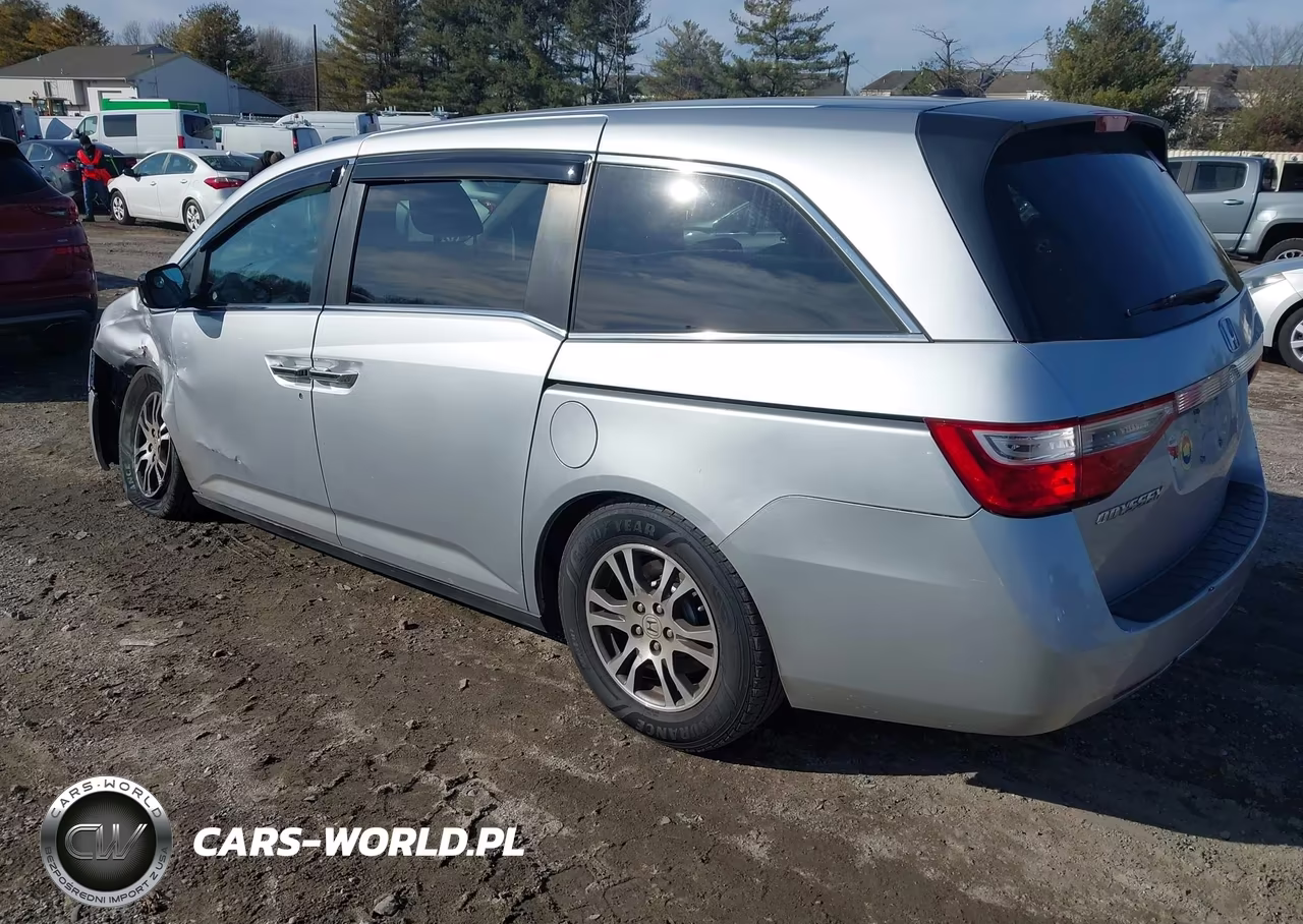 2013 Honda Odyssey Ex-L VIN:5FNRL5H6XDB025595 - 3
