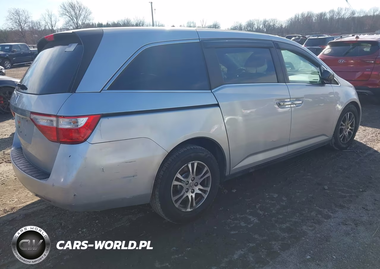 2013 Honda Odyssey Ex-L VIN:5FNRL5H6XDB025595 - 4