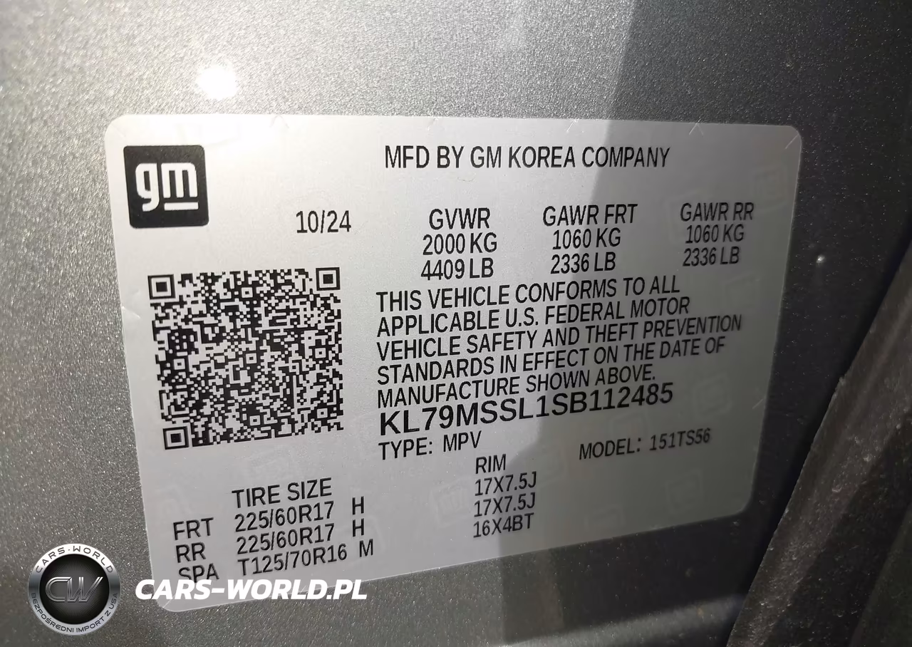 2025 Chevrolet Trailblazer Awd Activ VIN:KL79MSSL1SB112485 - 9