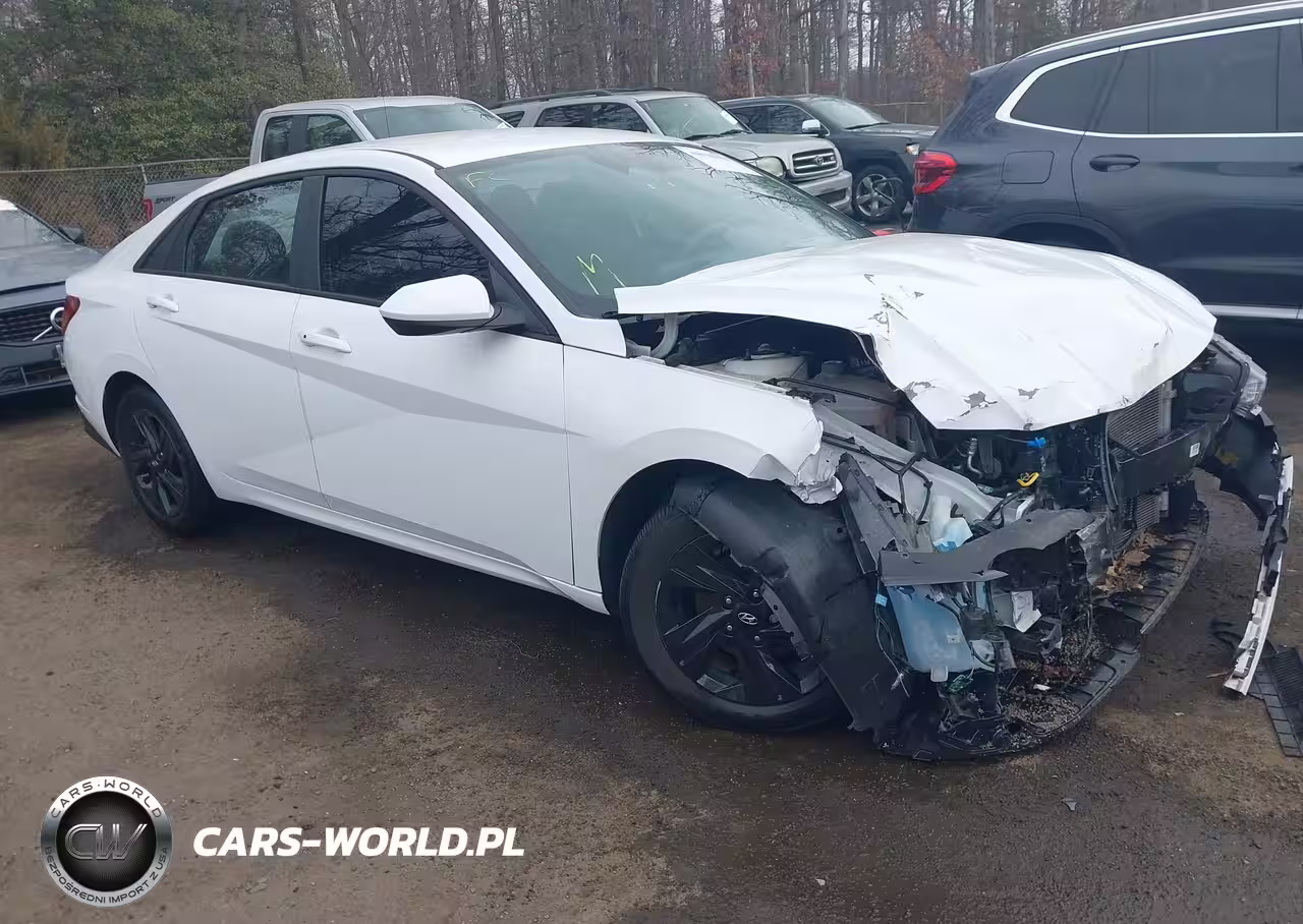 2023 Hyundai Elantra Hybrid Blue