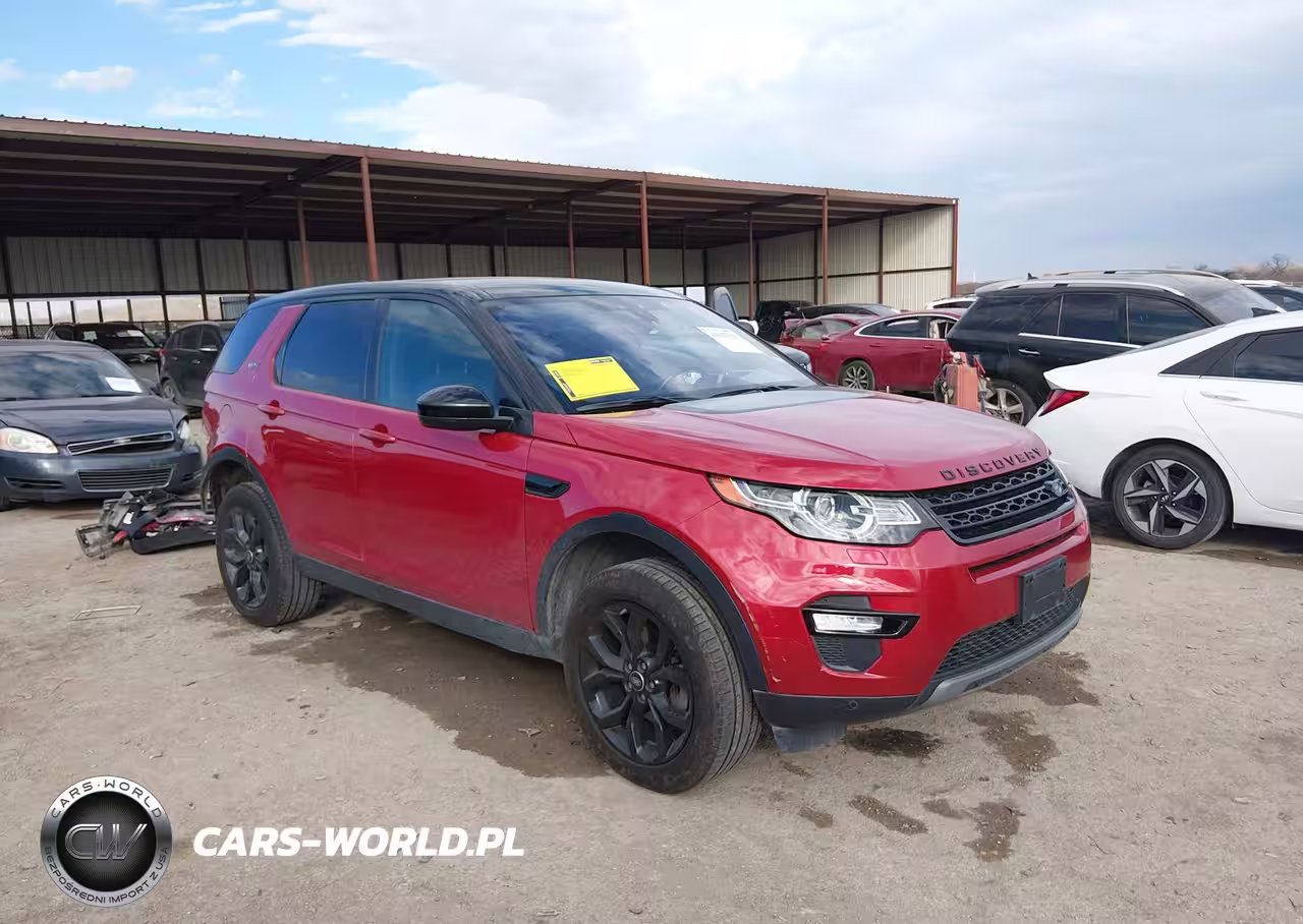 2017 Land Rover Discovery Sport Hse Lux