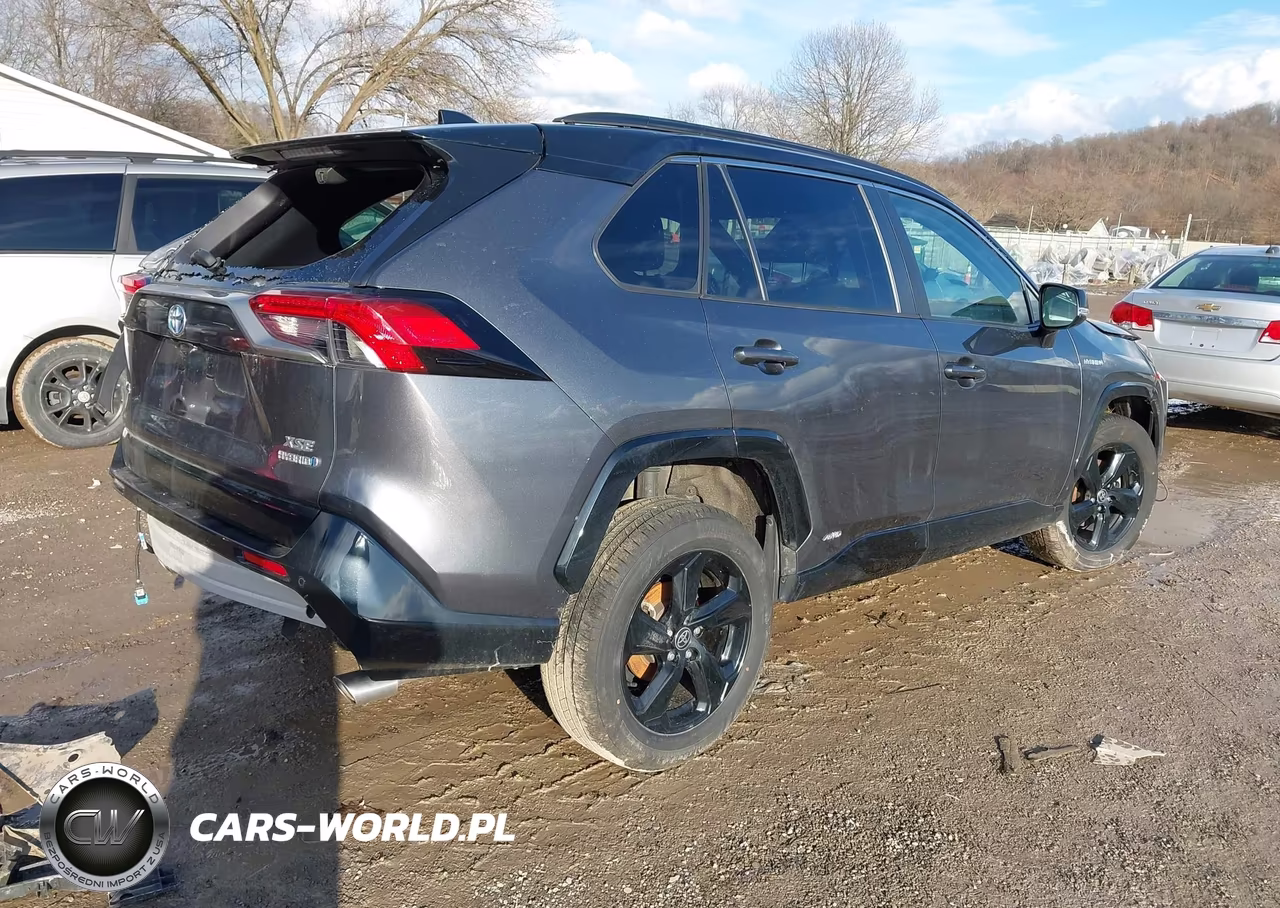 2021 Toyota Rav4 Hybrid Xse VIN:4T3E6RFV2MU036639 - 4