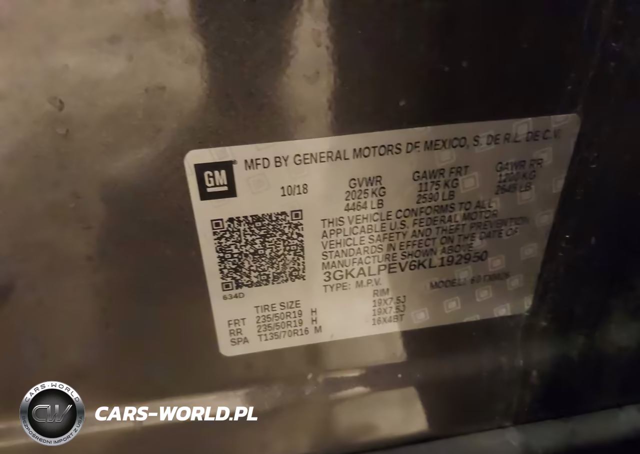 2019 GMC Terrain Slt VIN:3GKALPEV6KL192950 - 9