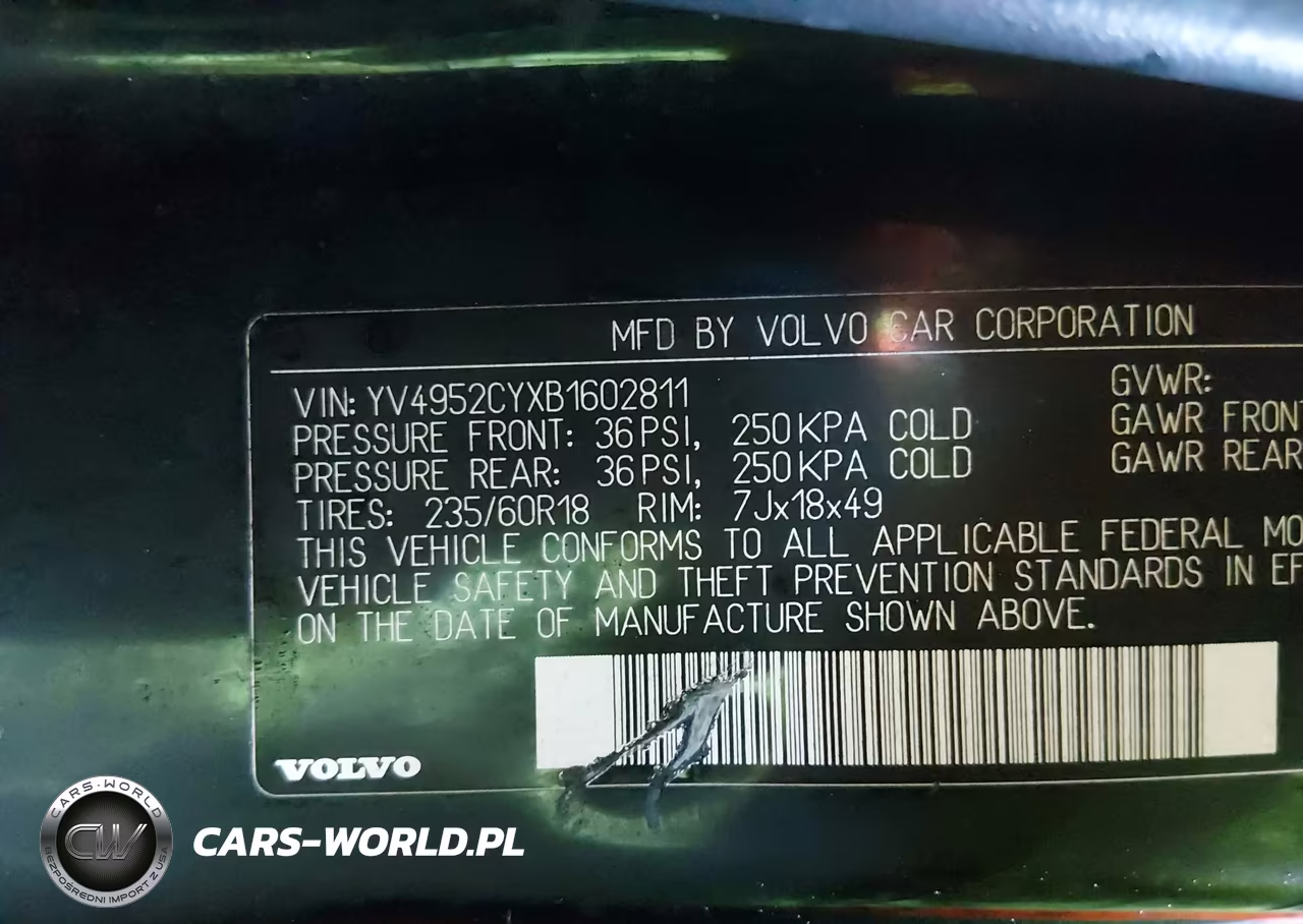 2011 Volvo Xc90 3.2 VIN:YV4952CYXB1602811 - 9