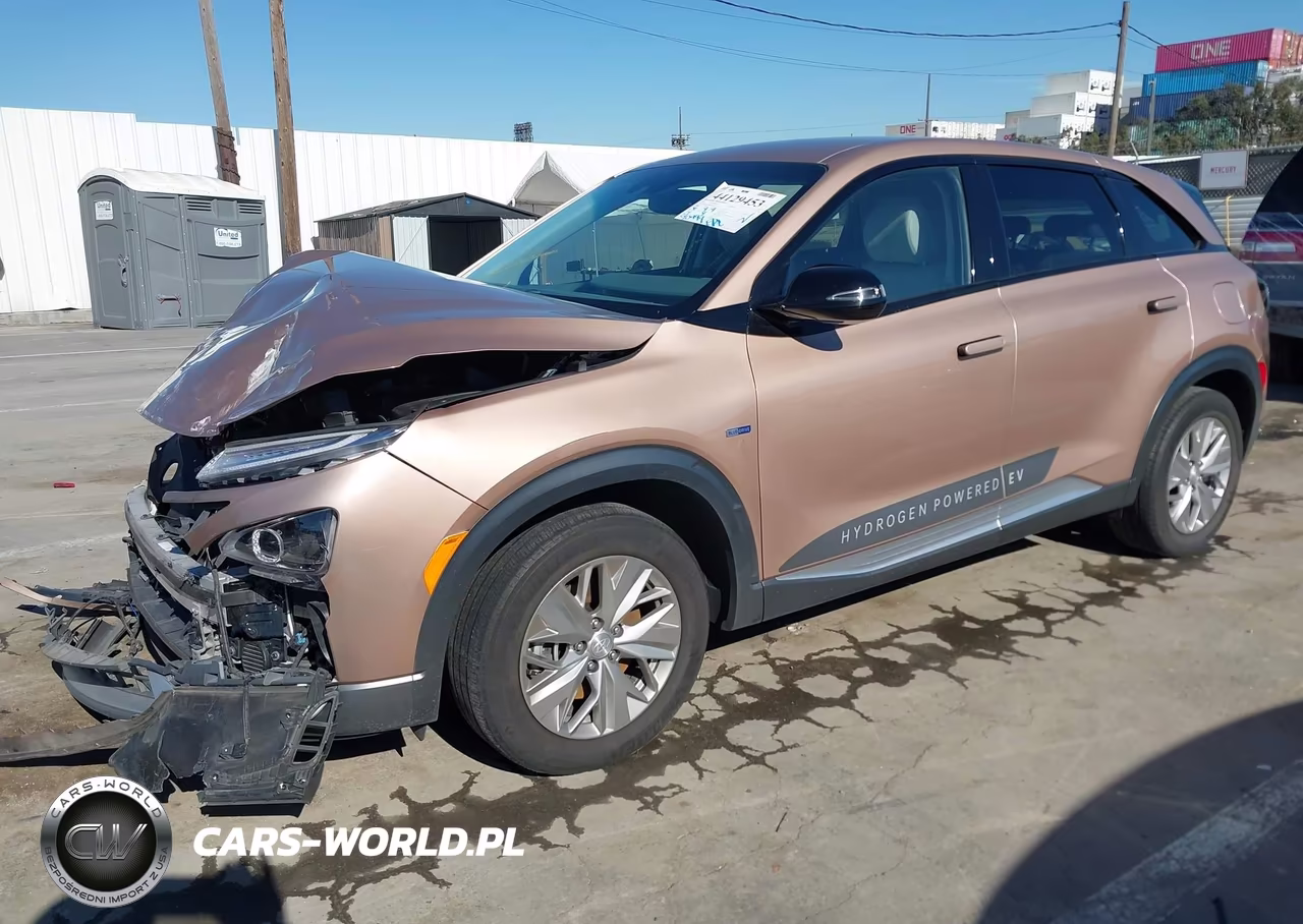 2021 Hyundai Nexo Blue VIN:KM8J74A63MU017167 - 2