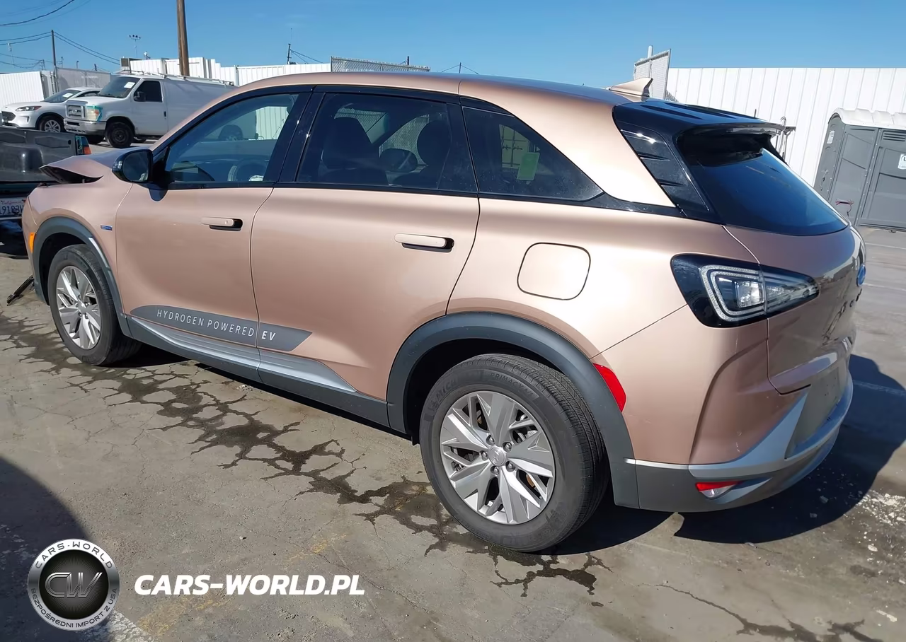 2021 Hyundai Nexo Blue VIN:KM8J74A63MU017167 - 3